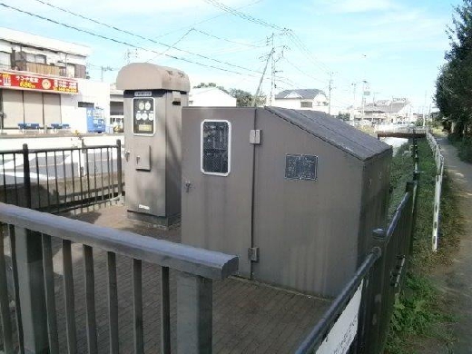 小曽川堰（越谷市小曽川地内）