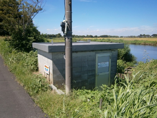 掛上揚水機場（さいたま市岩槻区掛地内）